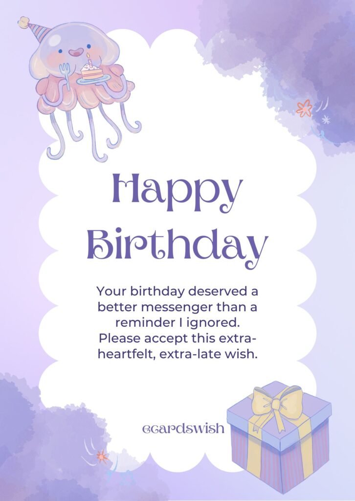 Belated Birthday Wishes for a Sister