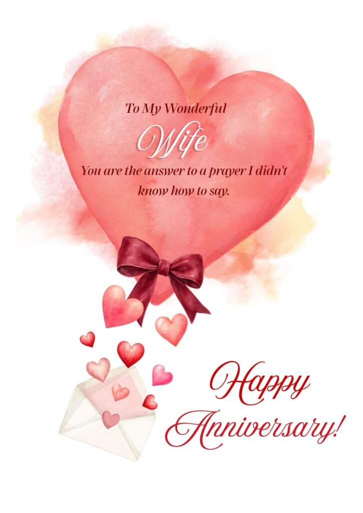 Faith-Based Anniversary Wishes for Your Wife