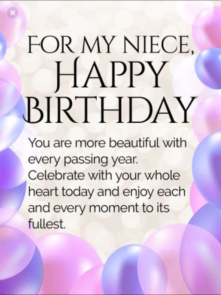 Heartfelt Birthday Wishes for Niece
