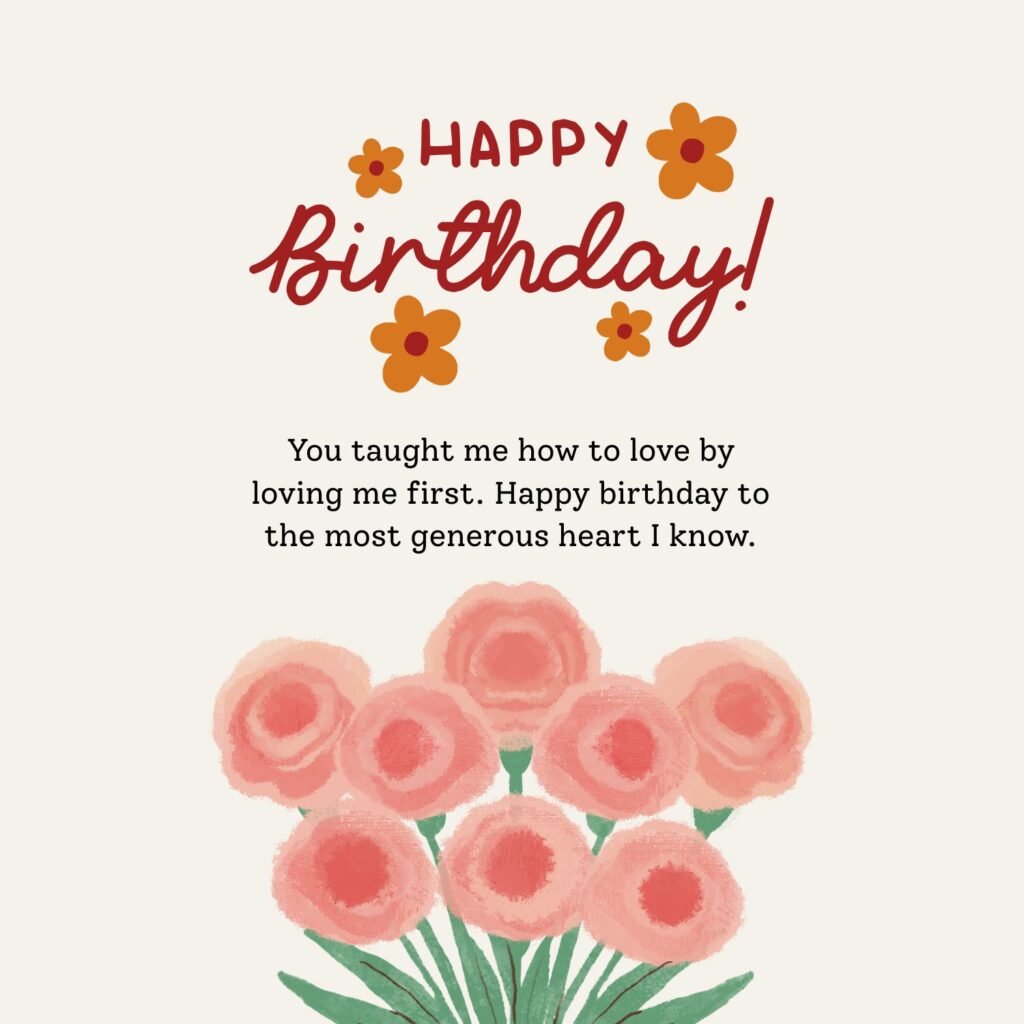 Heartfelt Happy Birthday Mom Card Messages