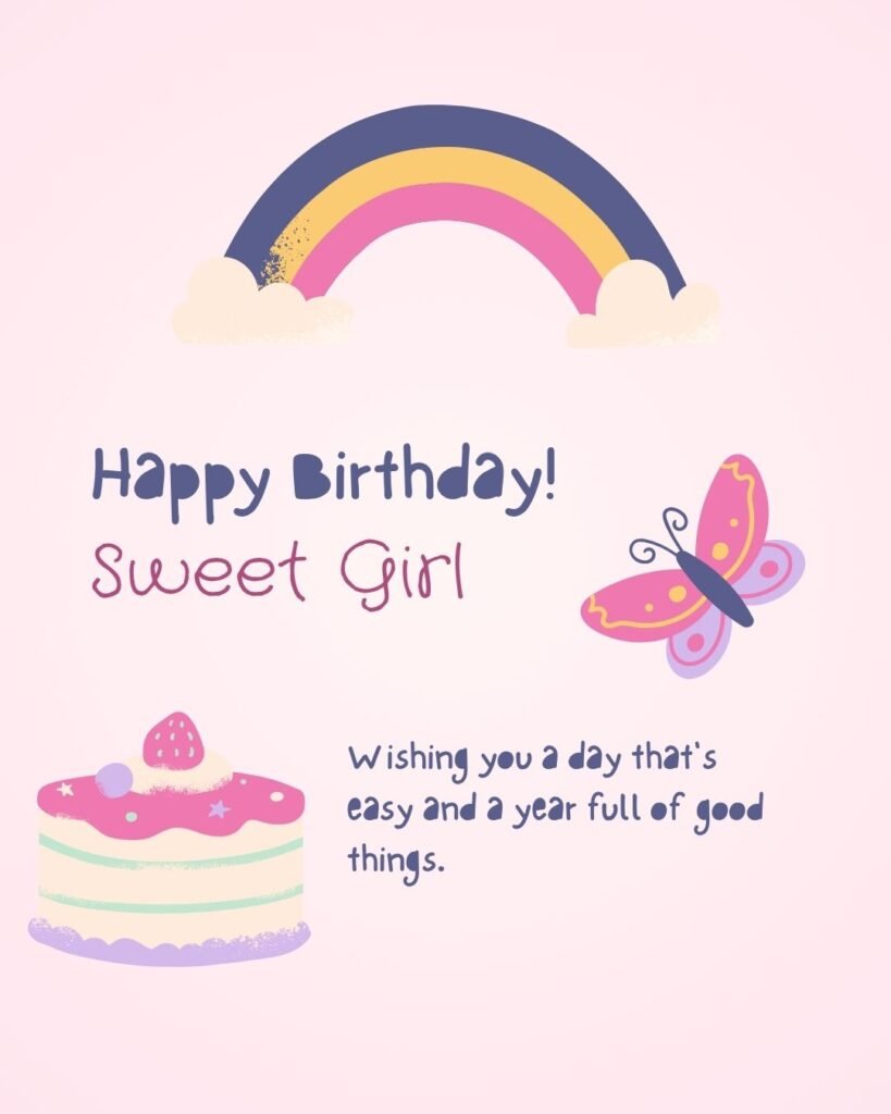 Short Birthday Wishes for Daughter