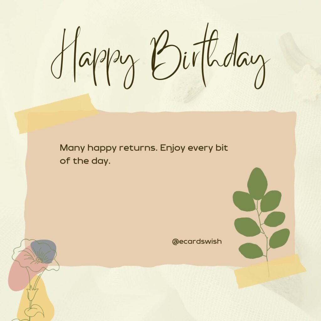 Short and Simple Birthday Wishes for a Coworker