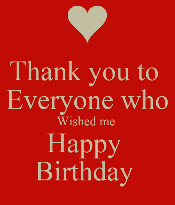 Social Media Thank-You Quotes for Birthday Wishes
