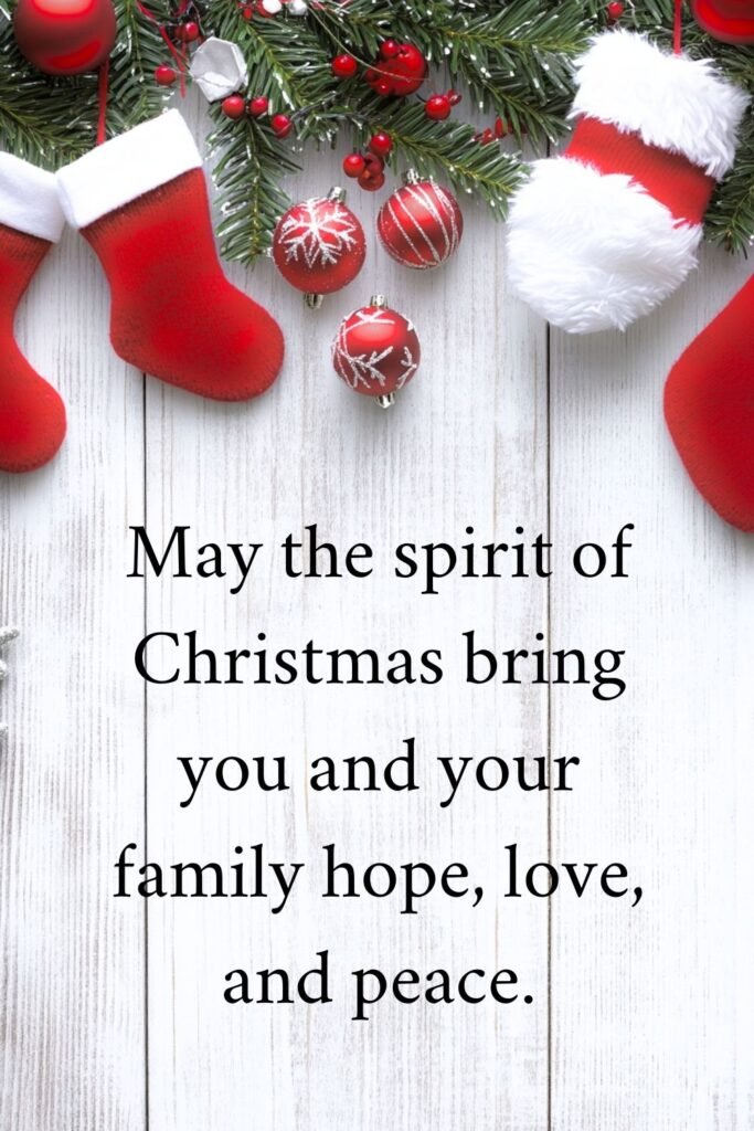 Short & Simple Christmas Card Messages
