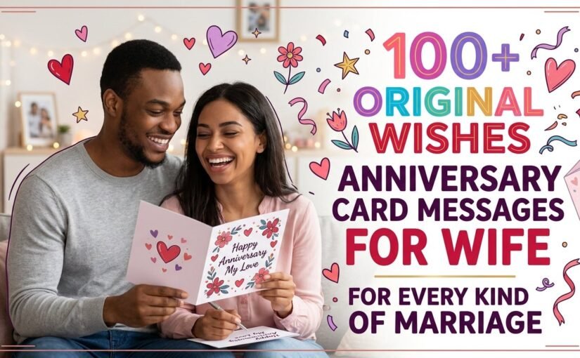 Anniversary Card Messages for Wife: 180+ Original Wishes for Every Kind of Marriage