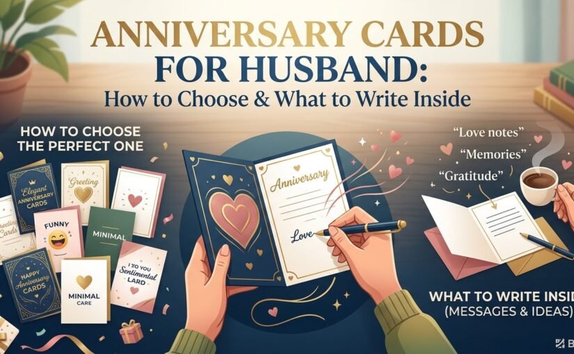 Anniversary Cards for Husband: How to Choose One and What to Write Inside