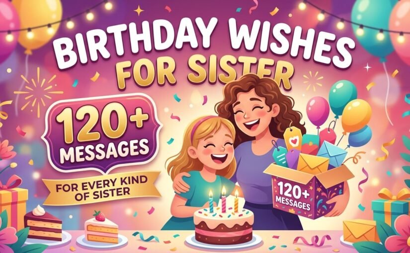 Birthday Wishes for Sister: 200+ Messages for Every Kind of Sister